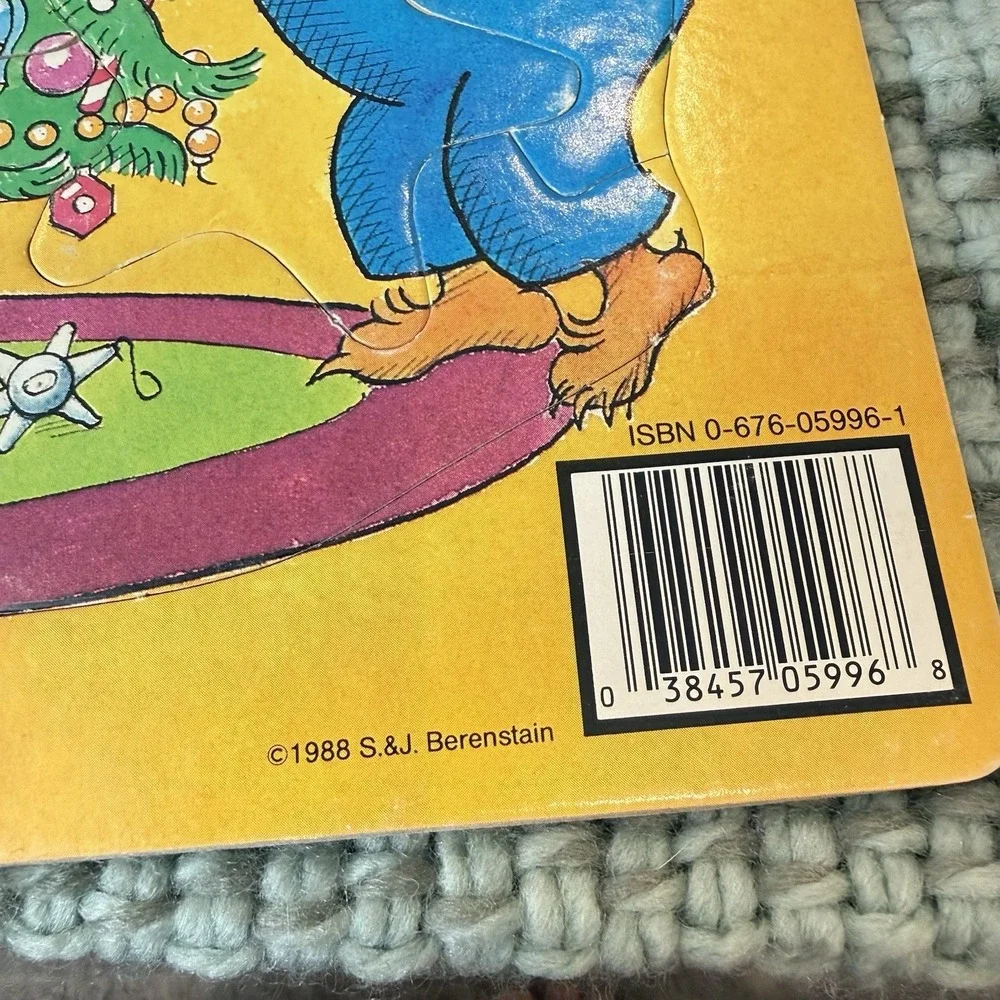 The Berenstain Bears Frame Tray Puzzle Lot‎ Of 3 Vintage 1988 Kids Random House